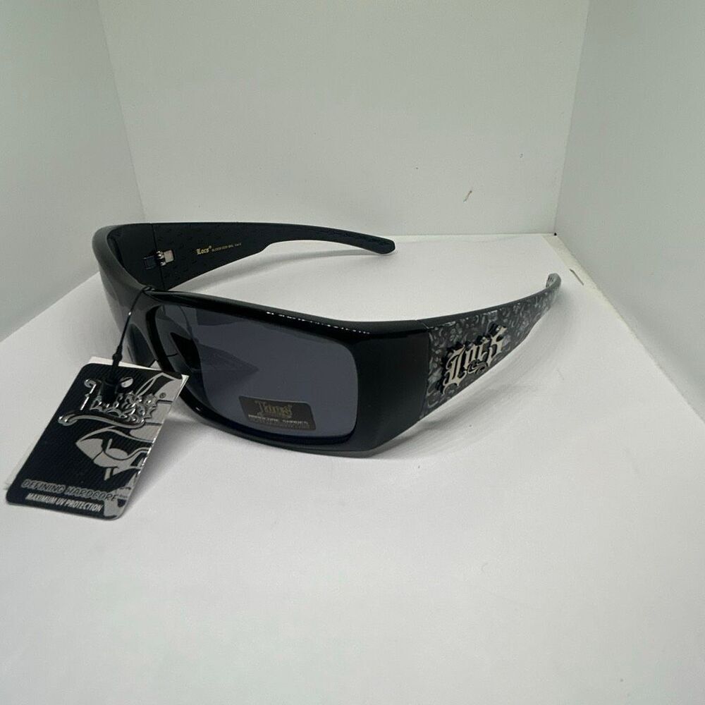 Locs Bandana Design Wraparound Sunglasses UV400 – New